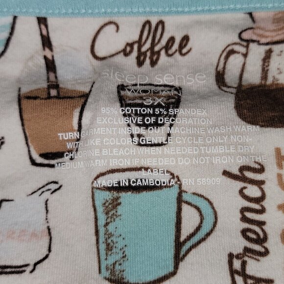 Sleep Sense PJs Set Plus Size 2X / 3X - Picture 2 of 5